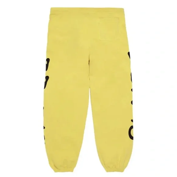 Sp5der Beluga Golden Yellow Sweatpants